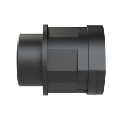 PMA Conduit Fitting Type Gerade/Type Straight, 32 mm Nominal Size, M32 Thread, Polyamide 6, Black, IP66 Rated ALND-M329