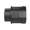 PMA Conduit Fitting Type Gerade/Type Straight, 32 mm Nominal Size, M32 Thread, Polyamide 6, Black, IP66 Rated ALND-M329