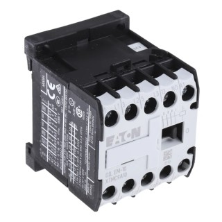 Eaton 24V AC Coil 3-Pole Contactor, 9 A, 4 kW Power Rating, Screw Mount Type 010005 DILEM-10(24V50HZ)