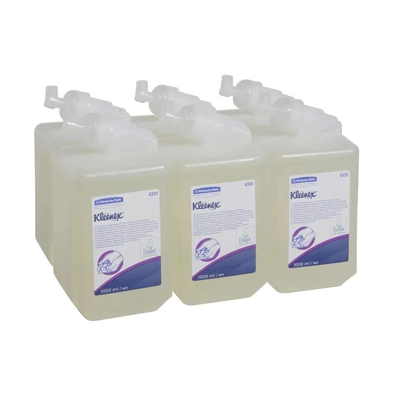 KLEENEX Unscented Hand Cleaner Liquid 1000 ml Cassette 6333X6