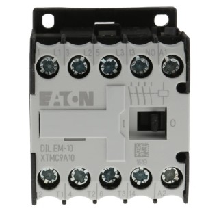 Eaton DILEM Contactor, 240V AC Coil, 3-Pole, 9 A, 4 kW Motor Control, 3 NO, 400V AC 010032 DILEM-10(240V50HZ)