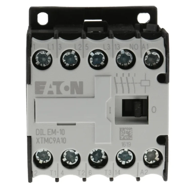 Eaton DILEM Contactor, 240V AC Coil, 3-Pole, 9 A, 4 kW Motor Control, 3 NO, 400V AC 010032 DILEM-10(240V50HZ)