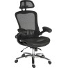 RS PRO Black Mesh Executive Office Chair 150 kg Weight Capacity 180-9716