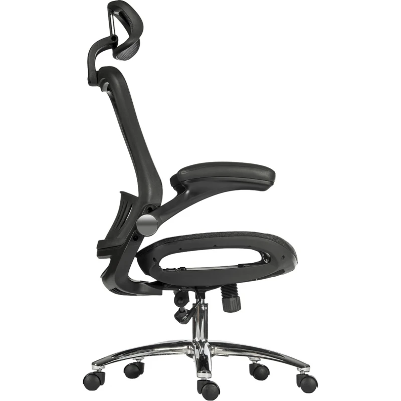 RS PRO Black Mesh Executive Office Chair 150 kg Weight Capacity 180-9716