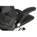RS PRO Black Mesh Executive Office Chair 150 kg Weight Capacity 180-9716