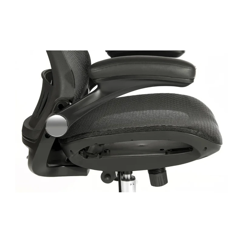 RS PRO Black Mesh Executive Office Chair 150 kg Weight Capacity 180-9716