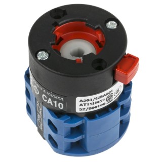 Kraus & Naimer 2 Position 60 ° Rotary Knob Actuator 20A CA10.A203/GBA001.*FT