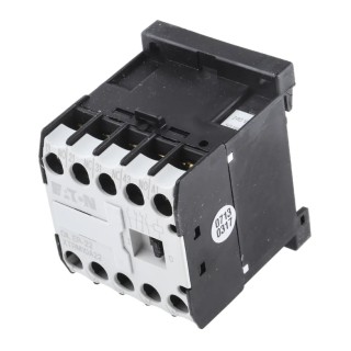 Eaton DILER Contactor, 4-Pole, 3 A, 240V AC Coil, 400V AC Contact Voltage, Screw Terminal, DIN 010138 DILER-22(240V50HZ)