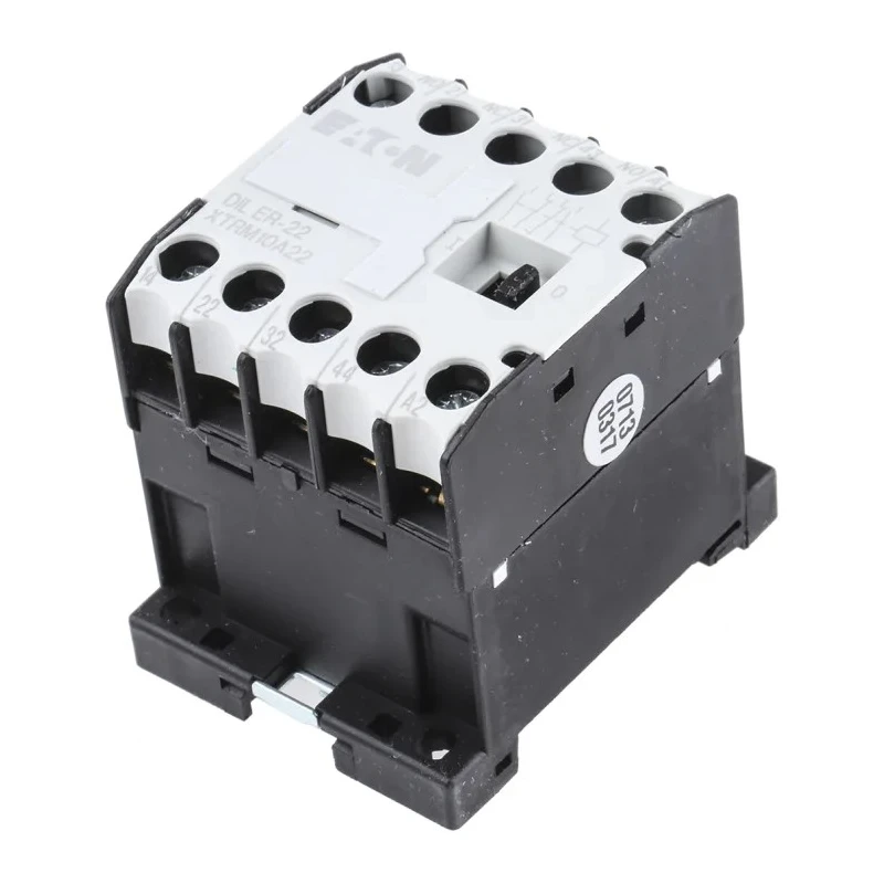 Eaton DILER Contactor, 4-Pole, 3 A, 240V AC Coil, 400V AC Contact Voltage, Screw Terminal, DIN 010138 DILER-22(240V50HZ)