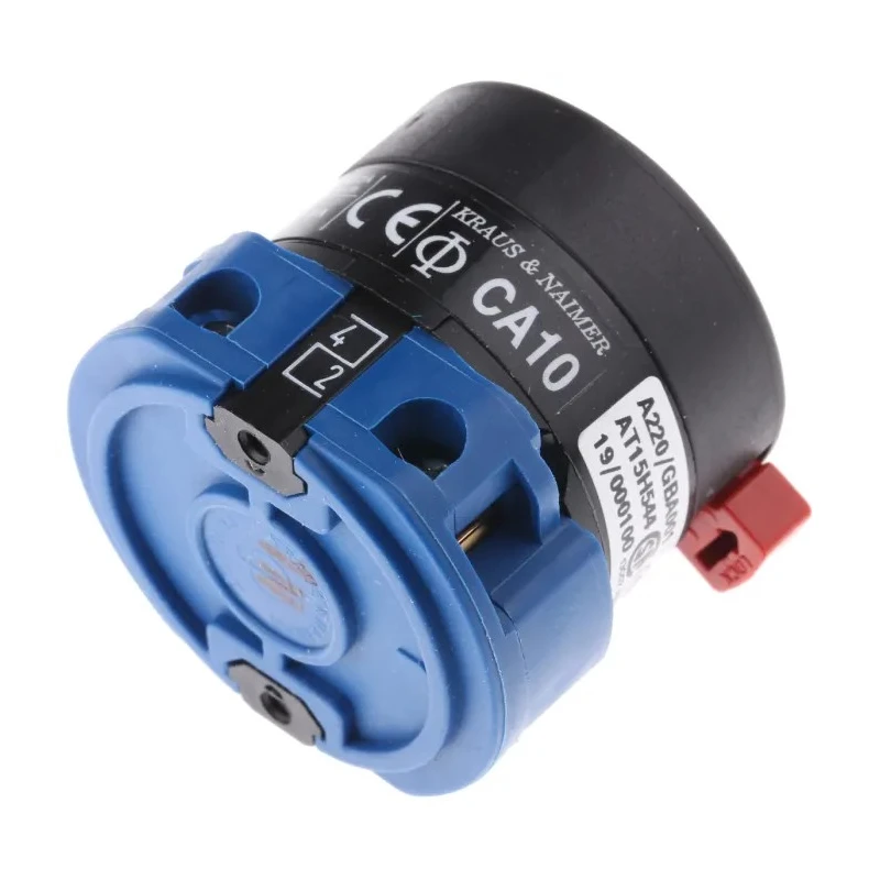 Kraus & Naimer 2 Position 60° Rotary Knob Actuator 20A CA10.A220/GBA001.*FT