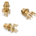 Wurth Elektronik WR-RPSMA Series Coaxial Connector Edge Female SMA 50 Ω Straight Body Solder 63012242124506
