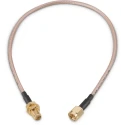 Wurth Elektronik SMA Series RG316 Coaxial Cable 152.4 mm Length 50 Ω 250V AC White Jacket Terminated RG316