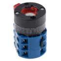 Kraus & Naimer 3 Position 60 ° Rotary Knob Actuator 20A CA10.A250/GBA001.*FT