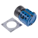 Kraus & Naimer 3 Position 60 ° Rotary Knob Actuator 20A CA10.A250/GBA001.*FT