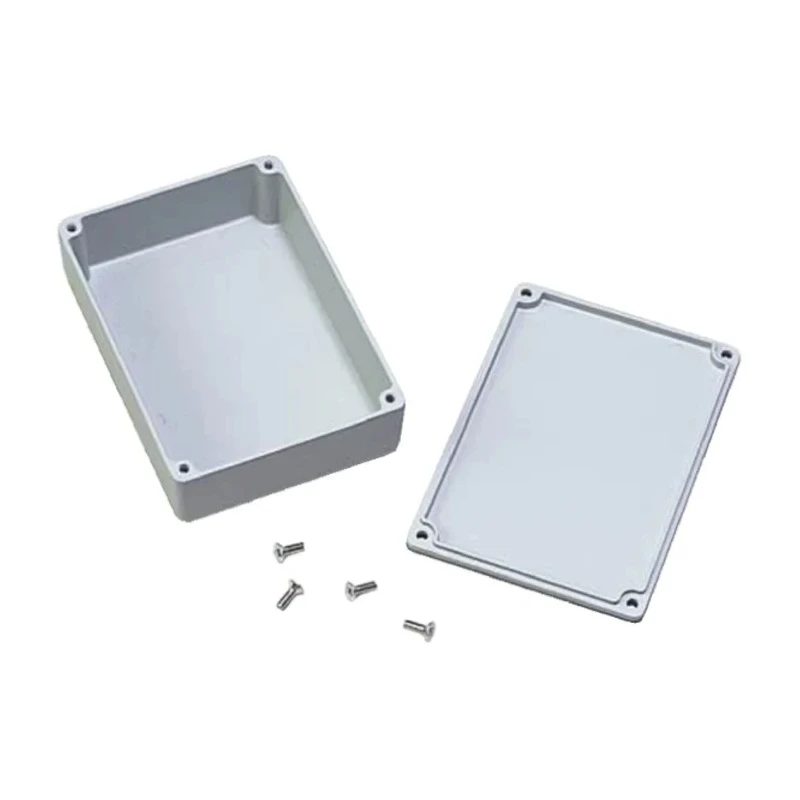 Takachi Electric Industrial Black, Light Grey Die Cast Aluminium Electrical Enclosure IP40 27mm x 60mm x 40mm TD4-6-3N