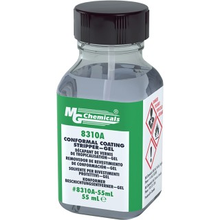 MG Chemicals Clear Acrylic Conformal Coating Remover Gel Bottle 55 ml -10°C to 40°C 8310A-55ML