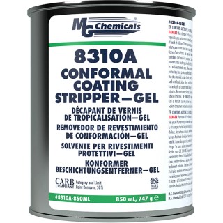 MG Chemicals Clear Acrylic Conformal Coating Remover 850 ml Tin 8310A-850ML