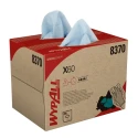 WYPALL WypAll® X60 General Clean™ Blue Cloths for Industrial Dry Cleaning, Single Use, 418 x 283 mm, Box of 200 Sheets 8370
