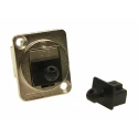 RS PRO Dust Cap for use with RJ45 Connectors Black Compatible with Cat5e and Cat6 RJ45 Feedthrough RJ45