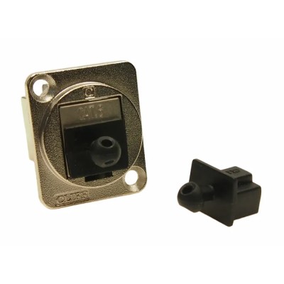 RS PRO Dust Cap for use with RJ45 Connectors Black Compatible with Cat5e and Cat6 RJ45 Feedthrough RJ45