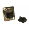 RS PRO Dust Cap for use with RJ45 Connectors Black Compatible with Cat5e and Cat6 RJ45 Feedthrough RJ45