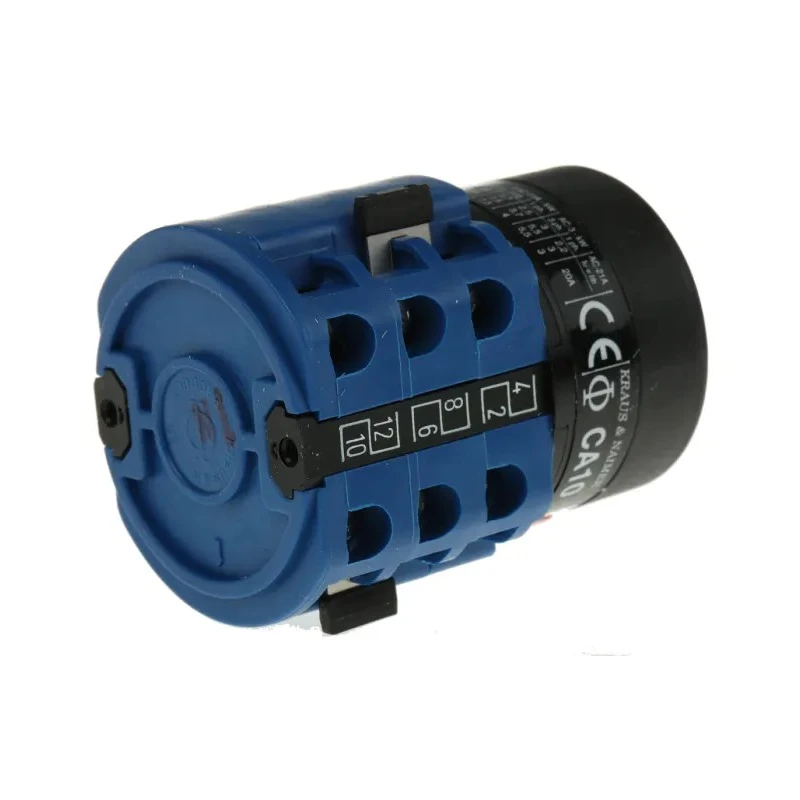 Kraus & Naimer 6 Position 60° Rotary Knob Actuator 20 A CA10.A233/GBA001.*FT