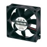 Sanyo Denki 109R Series Axial Fan 24V DC 2.4W 100mA Max 72 m³/h 80x80x25 mm 109R0824S4D01