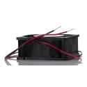 Sanyo Denki 9A Series Axial Fan 12V DC 2.88W 27.6 CFM 6300 RPM Ball Bearing 60x60x25mm 9A0612G402