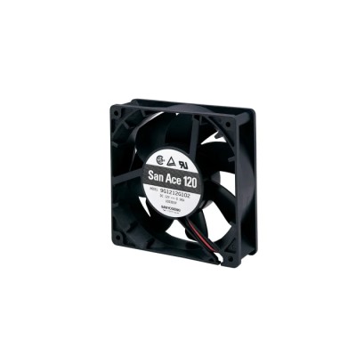 Sanyo Denki 9G Series Axial Fan, 24V DC, 12W Power, 500mA Max Current, 120x120x38 mm Frame Size 9G1224G102