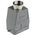 HARTING Han B Range Heavy Duty Power Connector Hood 1 Lever Die Cast Aluminium IP65 Germany 09300060442