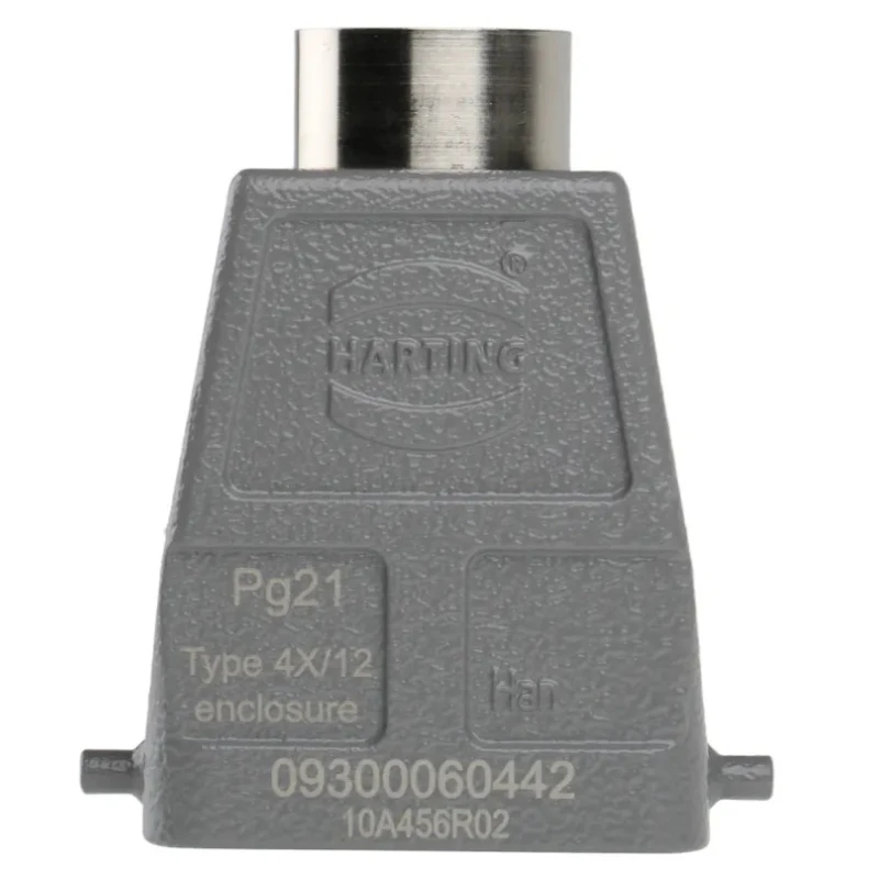 HARTING Han B Range Heavy Duty Power Connector Hood 1 Lever Die Cast Aluminium IP65 Germany 09300060442