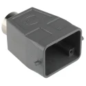 HARTING Han B Range Heavy Duty Power Connector Hood 1 Lever Die Cast Aluminium IP65 Germany 09300060442