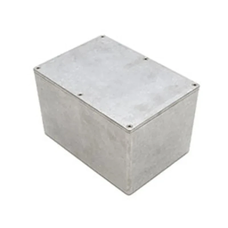 Deltron Flanged Aluminium Enclosure 459 Series IP54 Grey Blue Black 106 mm x 172 mm x 121 mm 