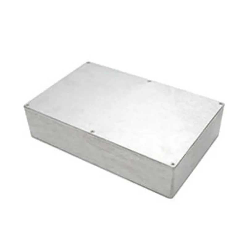 Deltron Aluminium Enclosure Flanged 459 Series IP54 Rating 65 mm x 275 mm x 176 mm 