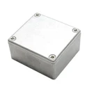 Deltron Grey Blue Black Aluminium Enclosure 30 mm x 61 mm x 56 mm IP54 