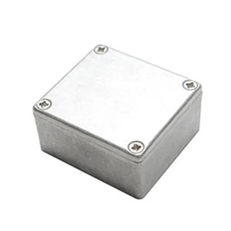 Deltron Grey Blue Black Aluminium Enclosure 30 mm x 61 mm x 56 mm IP54 