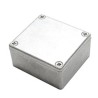 Deltron Grey Blue Black Aluminium Enclosure 30 mm x 61 mm x 56 mm IP54