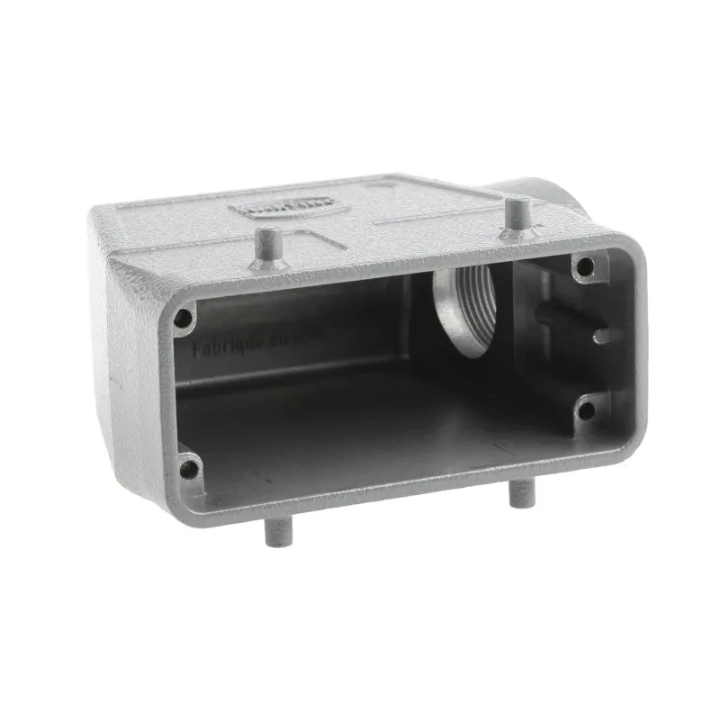HARTING Han B Range Heavy Duty Power Connector Hood 2 Lever, Size 16B, Die Cast Aluminium Body, IP65, Model 09300160520