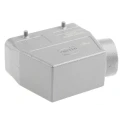 HARTING Han B Range Heavy Duty Power Connector Hood 2 Lever, Size 16B, Die Cast Aluminium Body, IP65, Model 09300160520