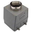 HARTING Heavy Duty Power Connector Hood 2 Lever, Han B Series, Model 9300320422, IP65, PG36 Thread, Germany 9300320422
