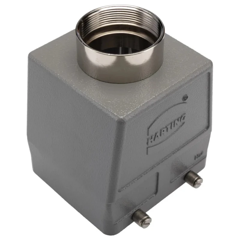 HARTING Heavy Duty Power Connector Hood 2 Lever, Han B Series, Model 9300320422, IP65, PG36 Thread, Germany 9300320422