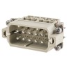 HARTING Heavy Duty Power Connector Insert 16A 600V Han A Series Male 10 Contacts 09200102612