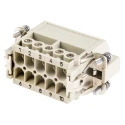 HARTING Heavy Duty Power Connector Insert 16A 600V Han A Series Male 10 Contacts 09200102612