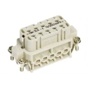 HARTING Heavy Duty Power Connector Insert 16A 600V Han A Series Female 10 Contacts 09200102812