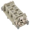 HARTING Heavy Duty Power Connector Insert 35A 690V Han HSB Series Female 7 Contacts 09310062701