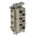 HARTING Heavy Duty Power Connector Insert 35A 690V Han HSB Series Female 7 Contacts 09310062701