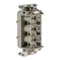 HARTING Heavy Duty Power Connector Insert 35A 690V Han HSB Series Female 7 Contacts 09310062701