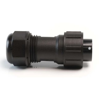 RS PRO Circular Connector Cable Plug Male 2 Contacts IP68, 500V, 10A, Crimp Termination 181-1440