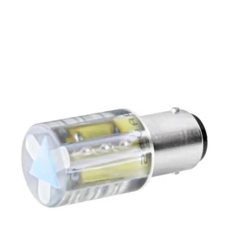 Siemens 8WD44 Series LED Bulbs, LED Bulb 24V AC/DC, Base Mount, IP65, Blue Housing 