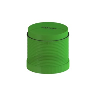 Siemens 8WD4420 Series Green Continuous Effect Flashing Light Element, LED Bulb 24V AC/DC, IP65 
